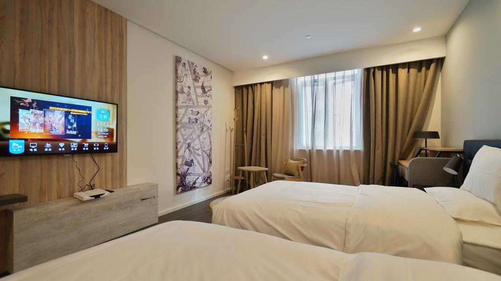 Hanting Premium Hotel Shanghai South Xizang Road Zewnętrze zdjęcie